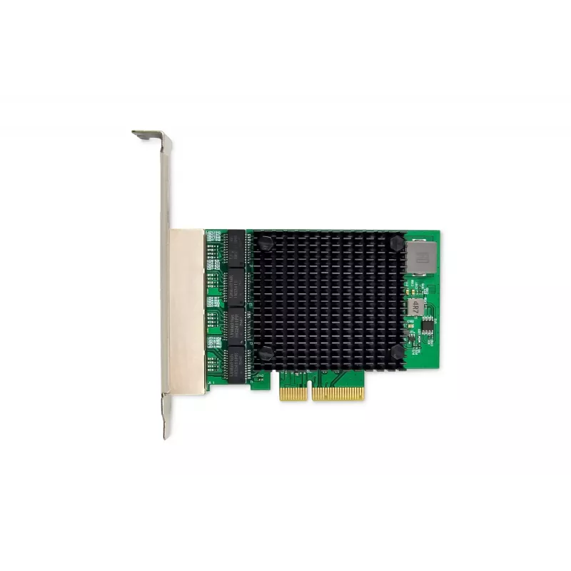 Digitus 4 pordiga 2,5 Gigabit Ethernet võrgukaart PCI Express Realteki kiibistikuga