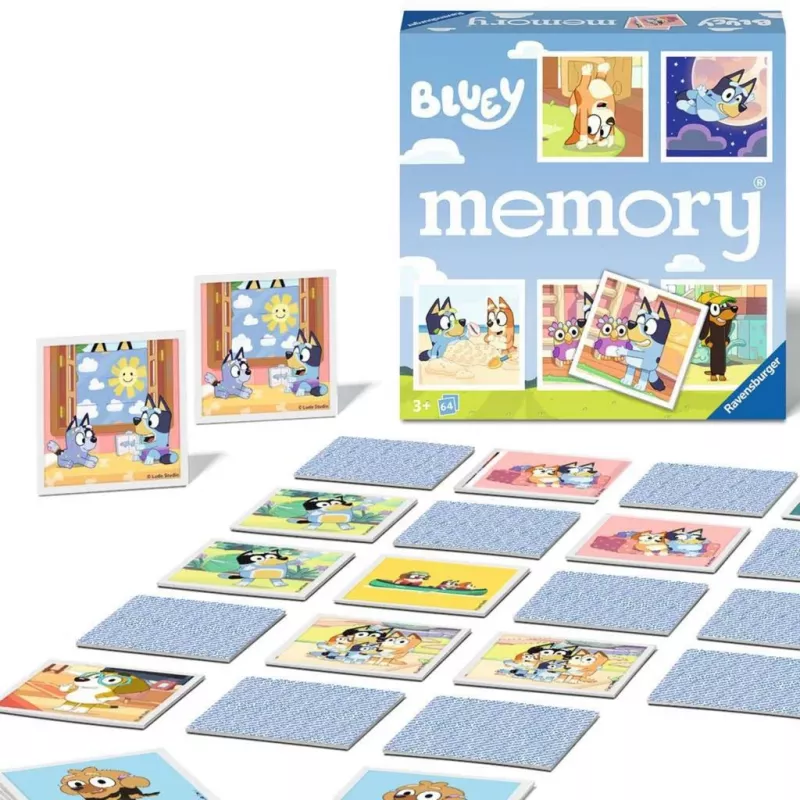memory - Bluey, mälumäng