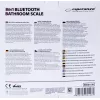 Esperanza EBS016W isiklik kaal Square White Elektrooniline isiklik kaal