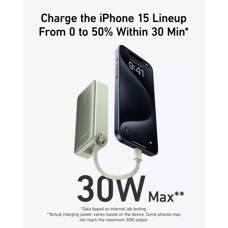 Kaasaskantav akupank Anker A1259G61 10000 mAh