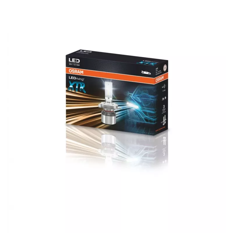 LED-esitulede pirnid Ledvance LEDriving XTR H4 64193DWXTR, komplekt 2 tk