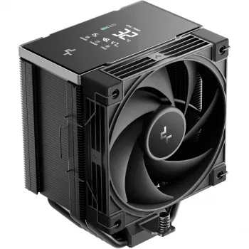 Õhkjahuti DeepCool AK700 Digital NYX, 120 mm ventilaator, maksimaalne õhurõhk 5,13 mmH2O, 98×126×157 mm, must