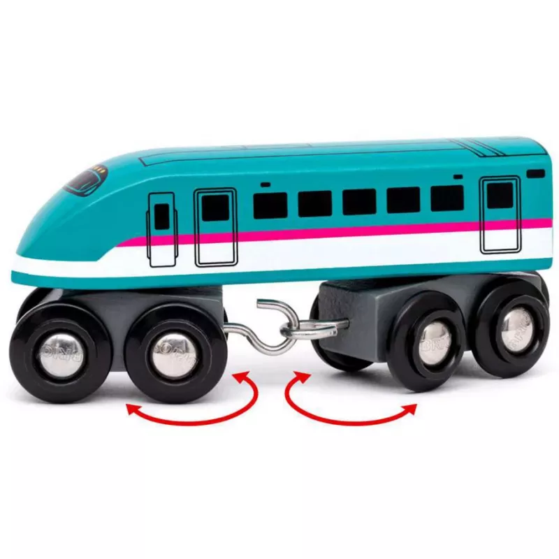 Mängurong Ravensburger BRIO World Trains of the World Shinkansen E5 Hayabusa