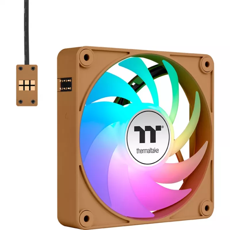Thermaltake CT140 EX ARGB 140 mm korpuseventilaatorid 3 tk komplekt Gravel Sand