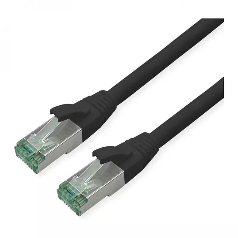Võrgukaabel ROLINE Recycled Material 21.45.3256 RJ-45 Cat6a 7 m Must