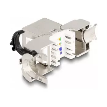 DeLOCK Keystone'i RJ45-pistik LSA-le Cat.6A STP lukustusklambriga