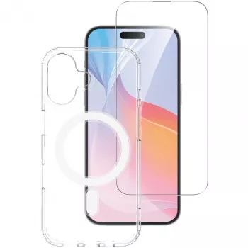 4smarts 3in1 Premium Starter Set mobiiltelefoni stardikomplekt Läbipaistev Valge