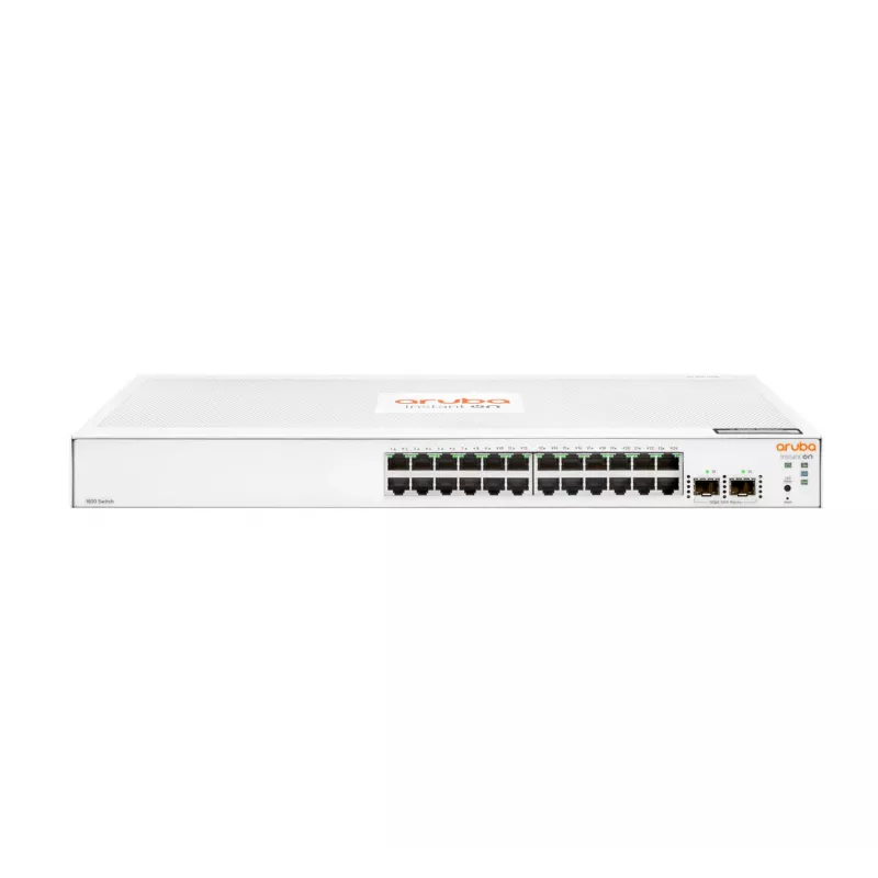 HPE Aruba Networking Aruba Instant On 1830 24G 2SFP Hallatav L2 Gigabit Ethernet (10/100/1000) 1U