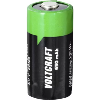 VOLTCRAFT eripatarei CR 123 Liitium 3 V 650 mAh (VC-12713995)