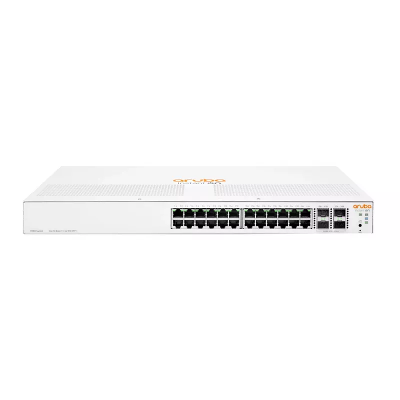 Hewlett Packard Enterprise Aruba Instant On 1930 Hallatav L2+ Gigabit Ethernet (10/100/1000) 1U Valge