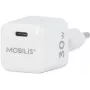 Mobilis Nano seinadapter - 30W - USB C - GaN - Prantsusmaal toodetud (001383)