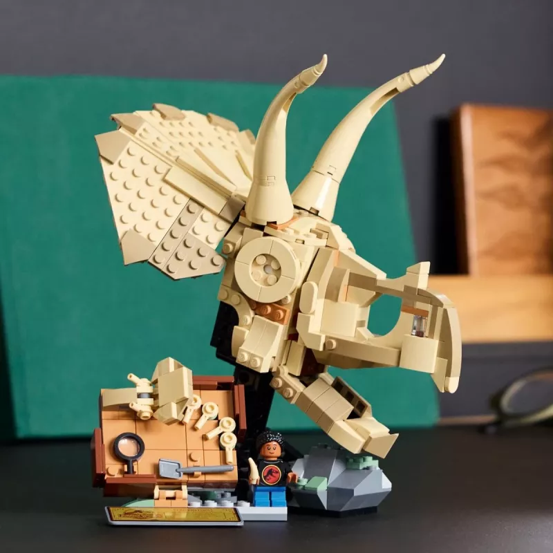 LEGO JURASSIC WORLD 76969 Dinosauruste fossiilid: Triceratopsi kolju