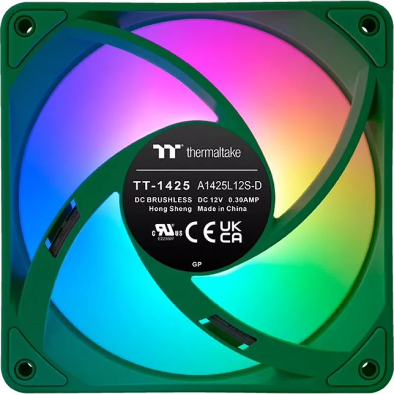 Fan Thermaltake CT140 EX ARGB Sync 14 cm roheline 3 pcs 500-1800 RPM