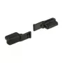 Pistikupesa turvakate DELOCK 64033, must, 5×12,5×3,5 mm, pakendis 10 tk