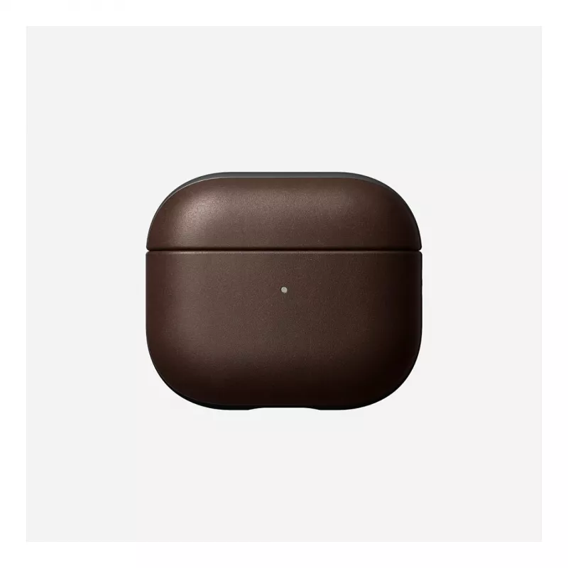 Nahast AirPods-ümbris Nomad V3 Rustic Brown — kaitsev nahkümbris AirPodsi laadimisümbrisele
