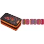 Pliiatsitasku Herlitz 50038794 Pehme Polüester Must Oranž 190x115x70mm