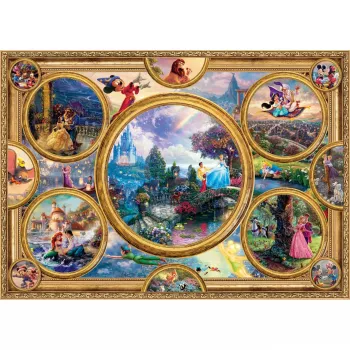 Pusle Schmidt Spiele Thomas Kinkade Studios Disney Dreams Collection 2000 tk