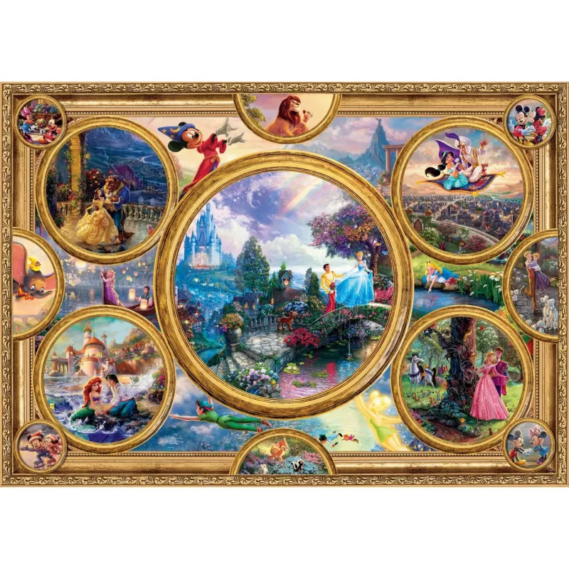 Pusle Schmidt Spiele Thomas Kinkade Studios Disney Dreams Collection 2000 tk