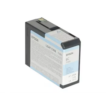 Epson Singlepack Light tsüaan T580500, Light tsüaan, pigmenttint, 80 ml, 1 tk, üksikpakend