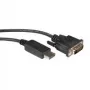 ROLINE DisplayPort-kaabel DP ST - DVI ST 1,0m (11.04.5613)
