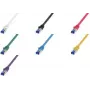 Logilink Professional - Patch-kaabel - RJ-45 (I) kuni RJ-45 (I) - 7,5 m - 6 mm - S/FTP - CAT 6a - Halogeenivaba, vormitud, tõmbevaba - lilla, RAL 4005 (C6A089S)