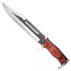 Fikseeritud ellujäämisnuga Cinema Classic CC-H3 Rambo III 425 mm, terasest tera, Codura käepide, nahast tupp