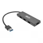4-pordiline üliõhuke kaasaskantav USB 3.0 SuperSpeed jaotur U360-004-õhuke
