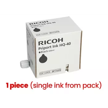 Ricoh Priport HQ-40 (817225) tindikassett, must (1 tk)