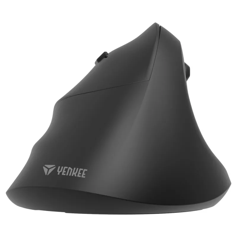 Ergonoomiline vasakukäeline juhtmevaba hiir, kahe juhtmevaba + BT akuga