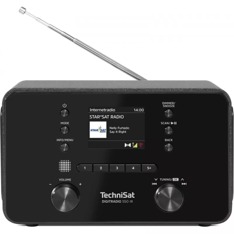 Personaalraadio TechniSat DigitRadio 550 IR digitaalne DAB+ FM 100 W