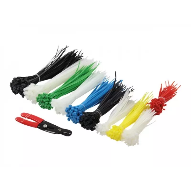 Kaabliside LogiLink KAB0019 nailon must sinine roheline punane valge