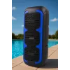 Kaasaskantav stereokõlar SQUEAK SQ1009 — Bluetooth 5.3, 45W RMS, 10 h aku, FM, USB, AUX, LED, 1800 mAh, must