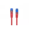 LANBERG PATCHCORD S/FTP CAT.6A 0.5M PUNANE LSZH