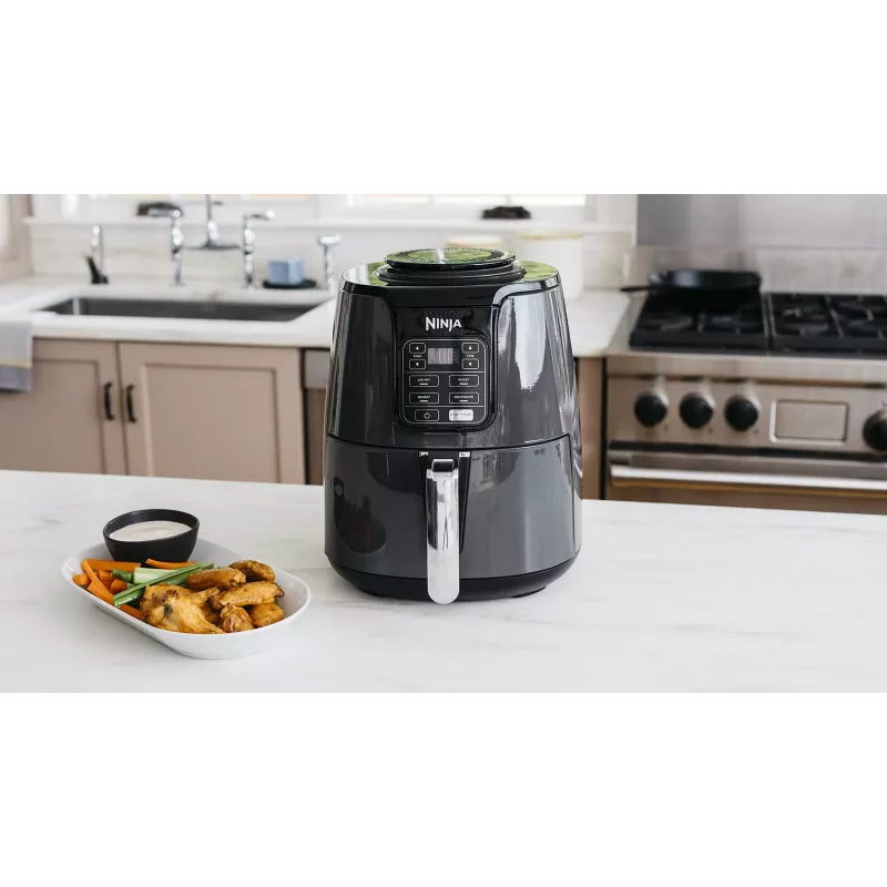 Ninja AF100 Single 3,8 L eraldiseisev 1550 W kuumaõhufritüür Must
