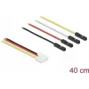 DeLOCK Conversion IOT Grove kaabel 4 x pin isane pistik 4 x Jumper emasele 40 cm