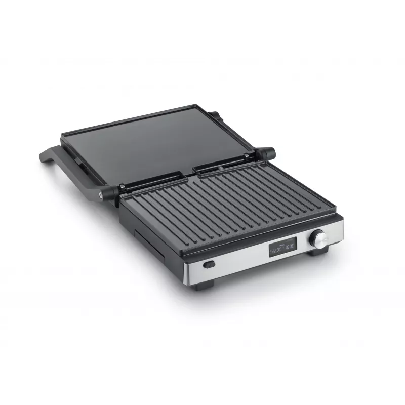 Kontaktgrill Severin KG 2380 must hõbedane 2000W roostevaba teras
