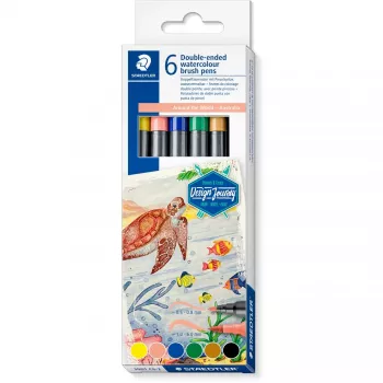 Värviliste pliiatsite komplekt Staedtler Design Journey Around the world Australien 3001 C6-2 – sorteeritud värvid, puidust pliiatsid