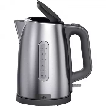 Braun WK 1500 GY elektriline veekeetja 1,7 L 2200 W Hall, roostevaba teras
