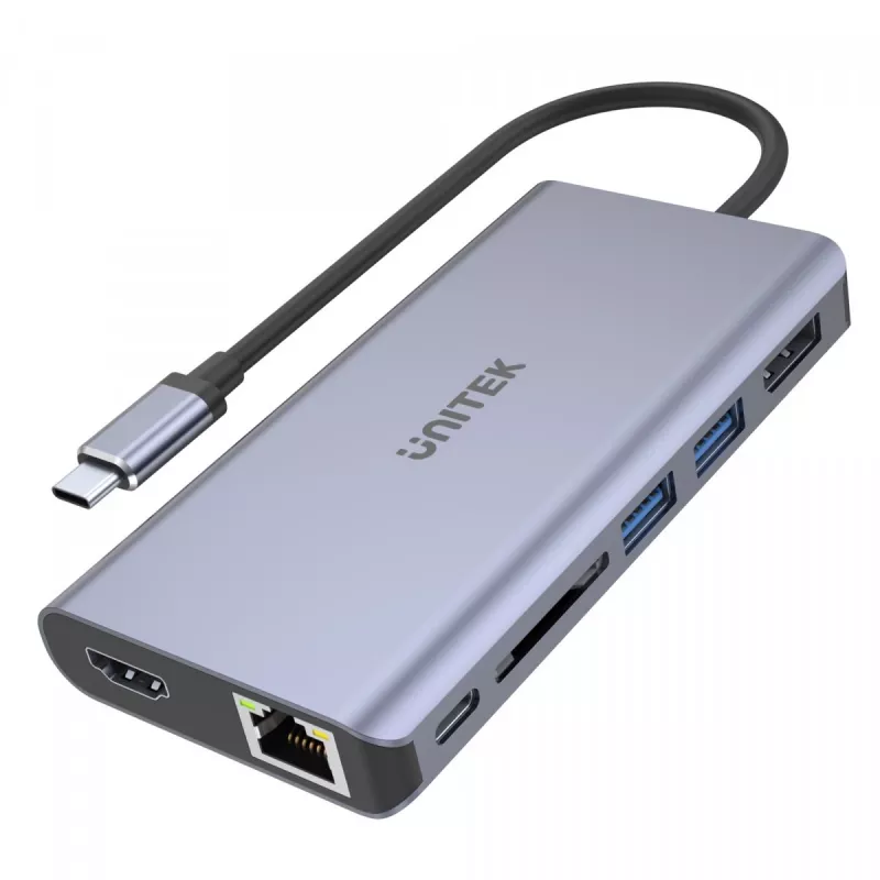 Hub UNITEK uHUB S7 USB 3.2 Gen 1 USB-C hall