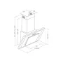 Akpo WK-4 Must Eco 50 Wall-mounted valge