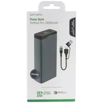 Kaasaskantav aku 4smarts VoltHub Pro 26800 mAh