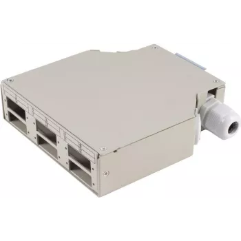 Jaotuskarp ShiverPeaks BS07-65010 6-mooduline metallhall DIN-liistule paigaldamiseks