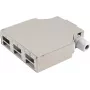 Jaotuskarp ShiverPeaks BS07-65010 6-mooduline metallhall DIN-liistule paigaldamiseks