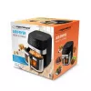 Kuumaõhufritüür ESPERANZA EKA005, 8 L mahutavus, 1600 W, puutetundlik juhtimine, 10 programmi, roostevaba teras, must
