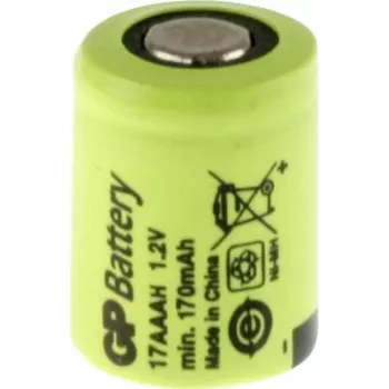 Korduvkasutatav NiMH aku GP 1/3 AAA (lame ots) 1,2 V 170 mAh — GP 129938