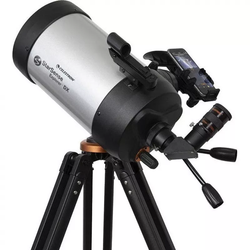 Celestron StarSense Explorer DX 5 Reflector 329x Must, Hõbedane