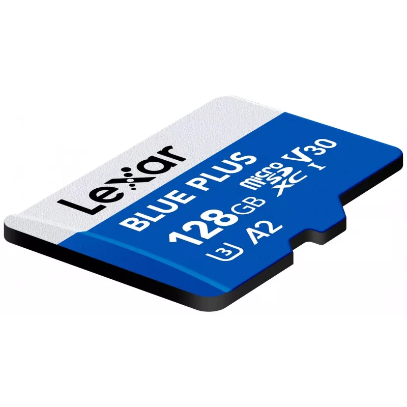 MicroSDXC mälukaart Lexar BLUE PLUS 128 GB UHS‑I U3 V30 170 MB/s