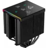 Protsessori õhujahuti DeepCool AK620 Digital PRO — 120 mm ventilaator, 1750 p/min, 25 dB, 12 V, sobib LGA1700/AM5, must