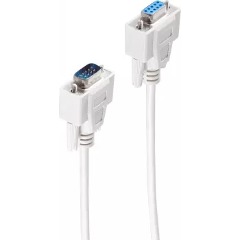 Jadakaabel ShiverPeaks BS78046-1, DB-9 pistikud, 1 m, hall