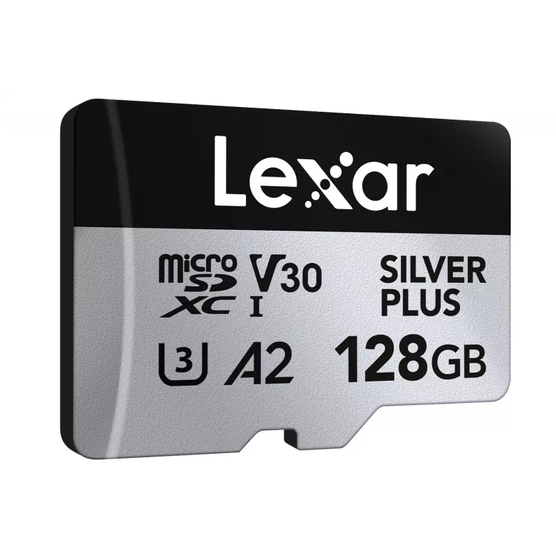 Flash Memory Lexar 128GB UHS-I MicroSDXC Professional SILVER PLUS